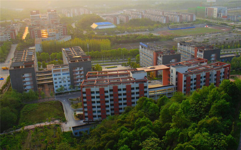 重庆医药高等专科学校_校园风光_学校景色