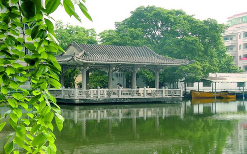 广州航海学院_校园风光_学校景色