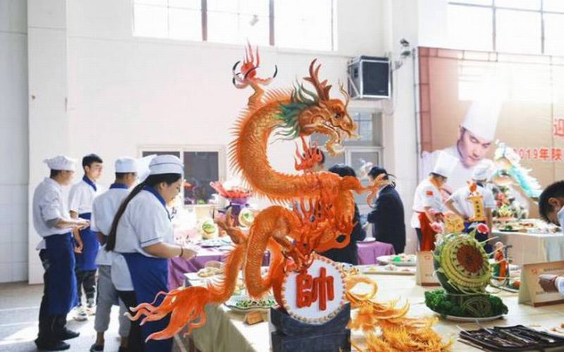 陕西旅游烹饪职业学院_校园风光_学校景色