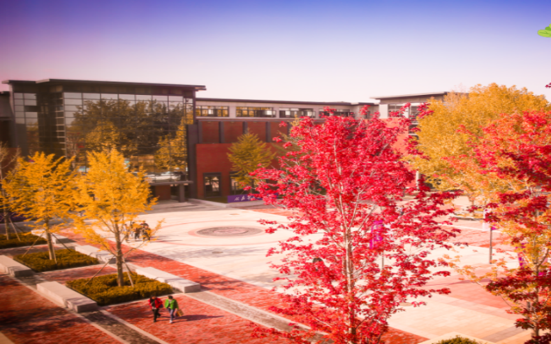 北京工商大学嘉华学院_校园风光_学校景色