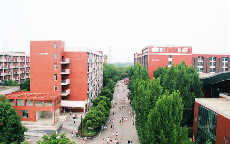 西南财经大学天府学院_校园风光_学校景色