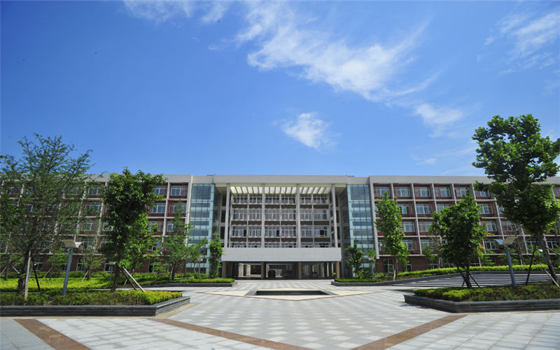 西南财经大学天府学院_校园风光_学校景色