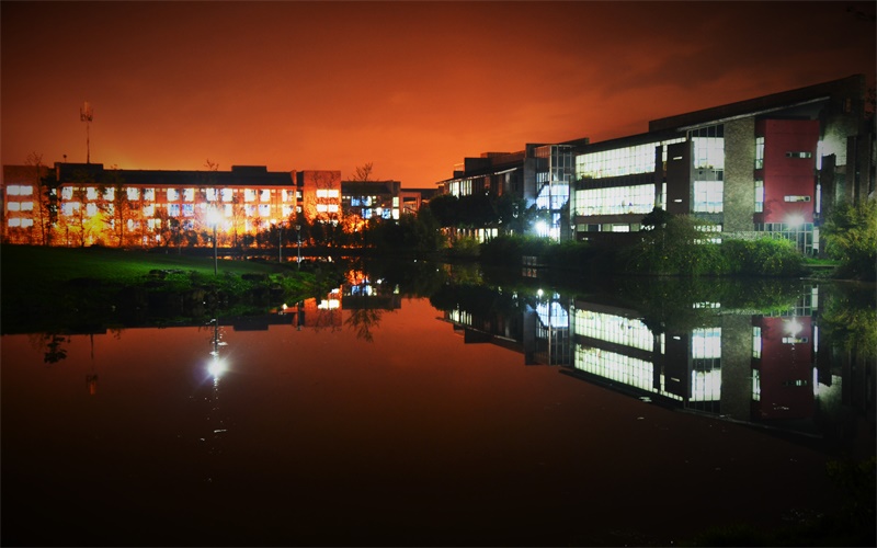 成都东软学院_校园风光_学校景色