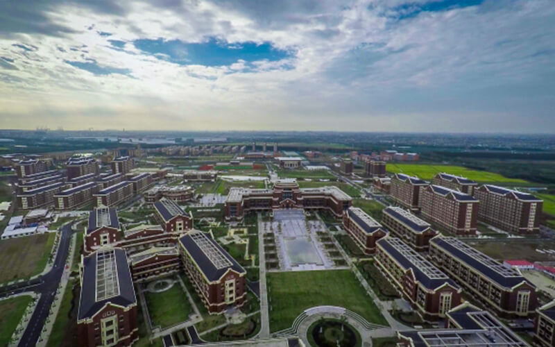 上海建桥学院_校园风光_学校景色