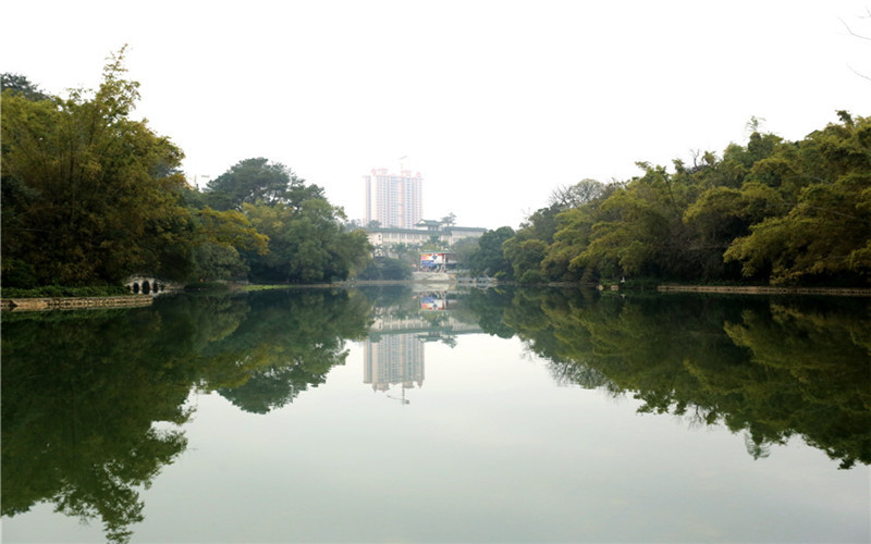 广西民族大学_校园风光_学校景色