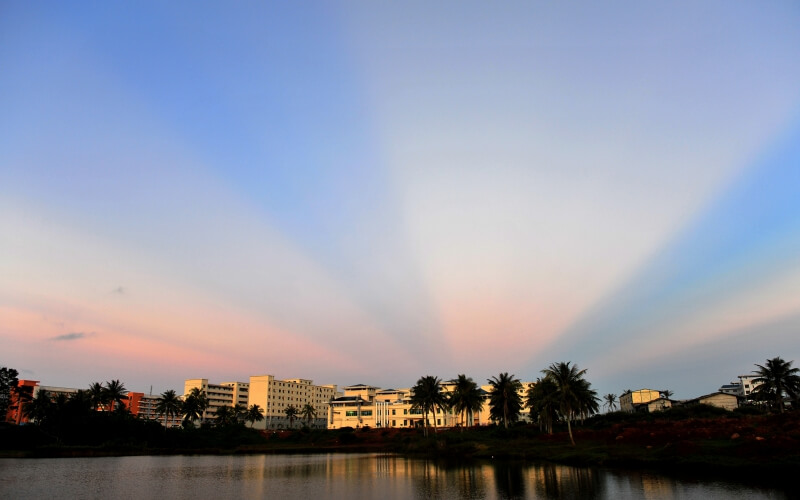 琼台师范学院_校园风光_学校景色