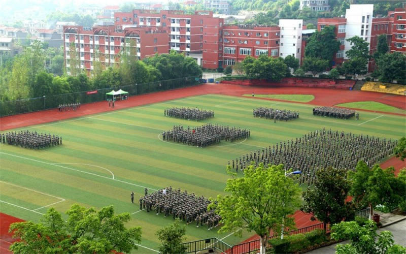 重庆信息技术职业学院_校园风光_学校景色