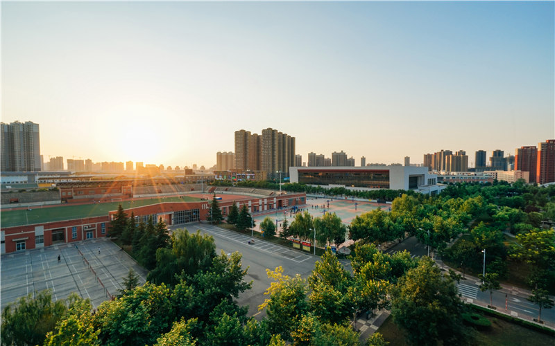 西安医学院_校园风光_学校景色