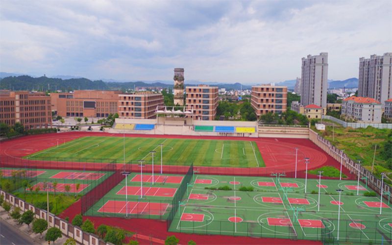 黄山健康职业学院_校园风光_学校景色