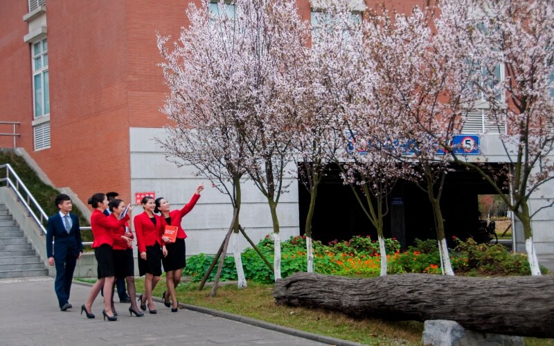 成都职业技术学院_校园风光_365电子游戏(中国)官方网站景色