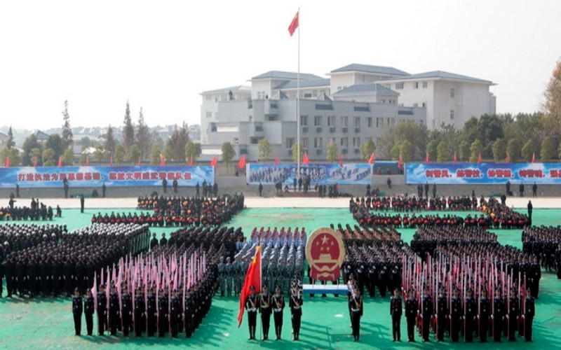 武汉警官职业学院_校园风光_365电子游戏(中国)官方网站景色