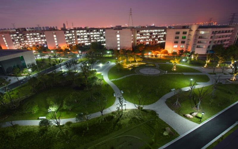 浙江同济科技职业学院_校园风光_学校景色