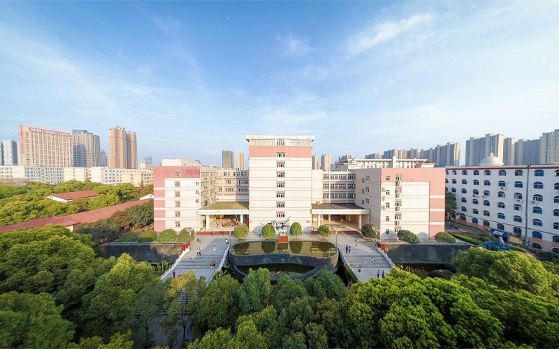 湖北商贸学院_校园风光_学校景色