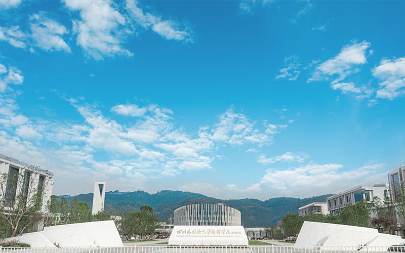 成都外国语学院_校园风光_学校景色