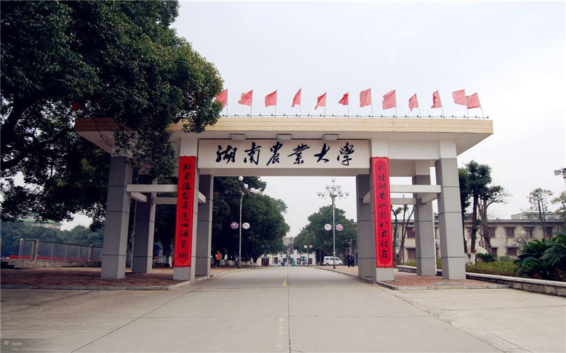 湖南农业大学_校园风光_学校景色