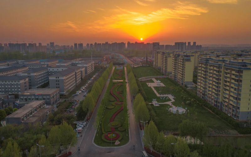 洛阳师范学院_校园风光_365电子游戏(中国)官方网站景色