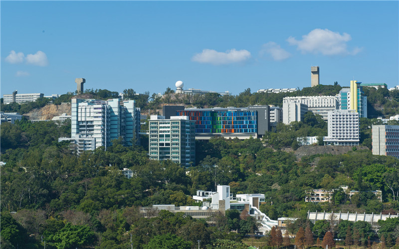 香港中文大学_校园风光_学校景色