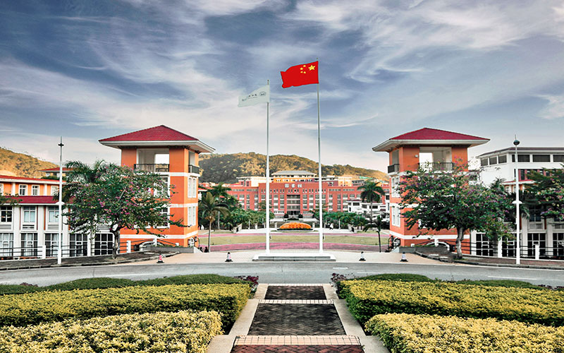 广州南方学院_校园风光_学校景色