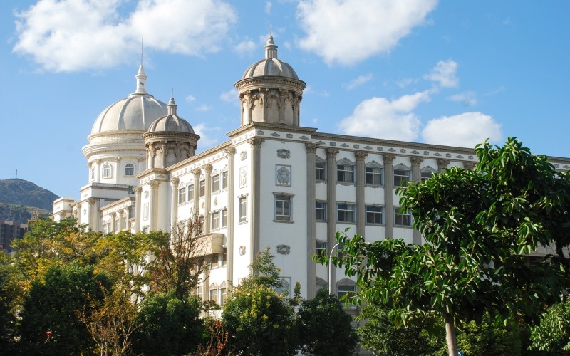 昆明城市学院_校园风光_学校景色