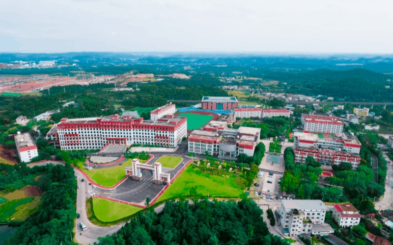 四川汽车职业技术学院_校园风光_学校景色