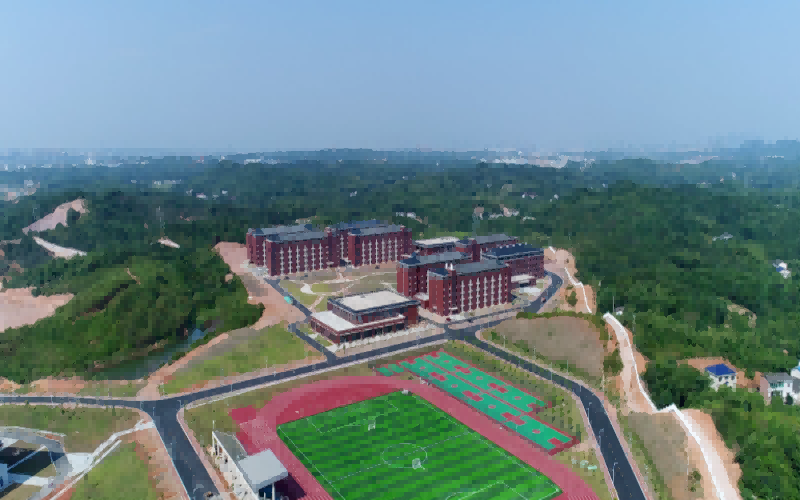 长沙卫生职业学院_校园风光_学校景色