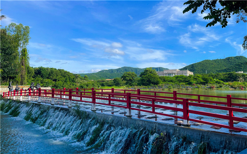 三亚学院_校园风光_学校景色