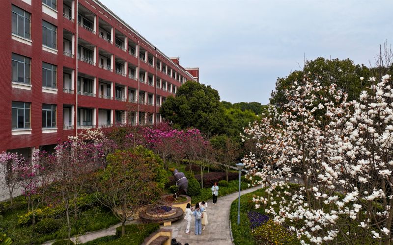 上海杉达学院_校园风光_学校景色