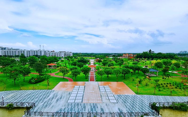 广州工商学院_校园风光_学校景色