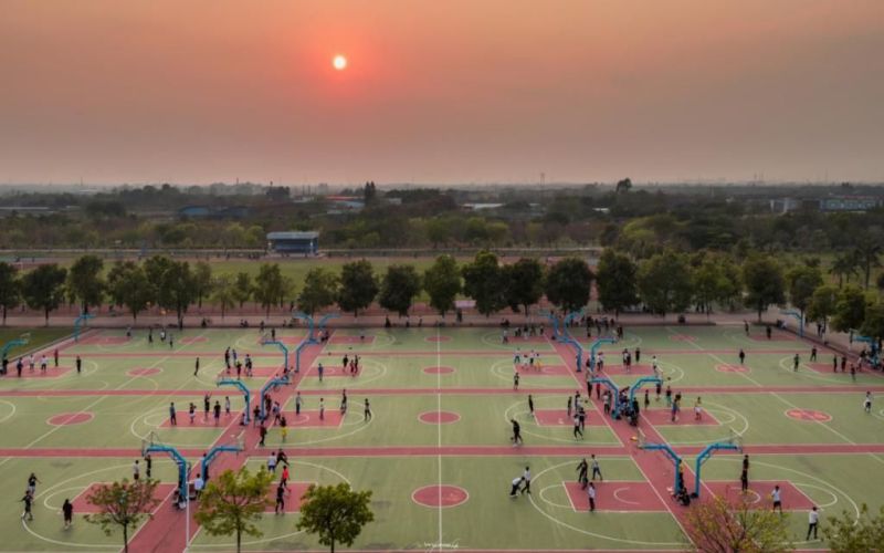 广州工商学院_校园风光_学校景色