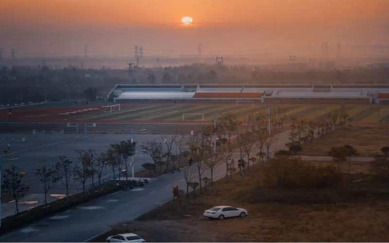 平顶山职业技术学院_校园风光_学校景色