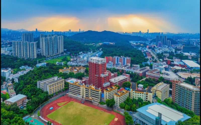 中山火炬职业技术学院_校园风光_学校景色