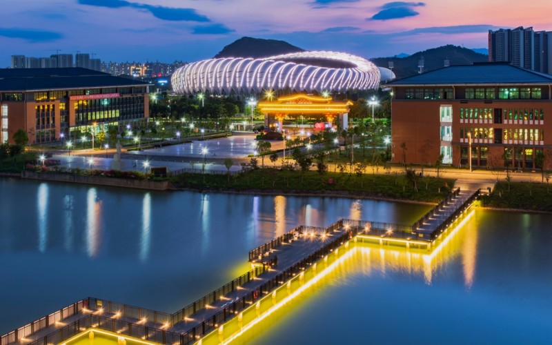 广东建设职业技术学院_校园风光_学校景色