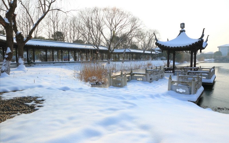 江海职业技术学院_校园风光_学校景色