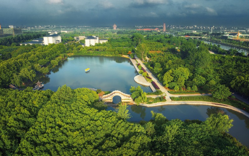 江海职业技术学院_校园风光_学校景色