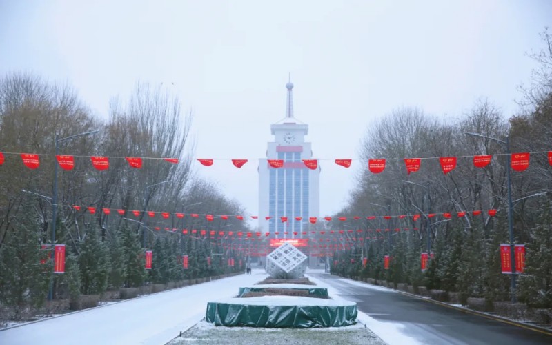 北方民族大学_校园风光_学校景色