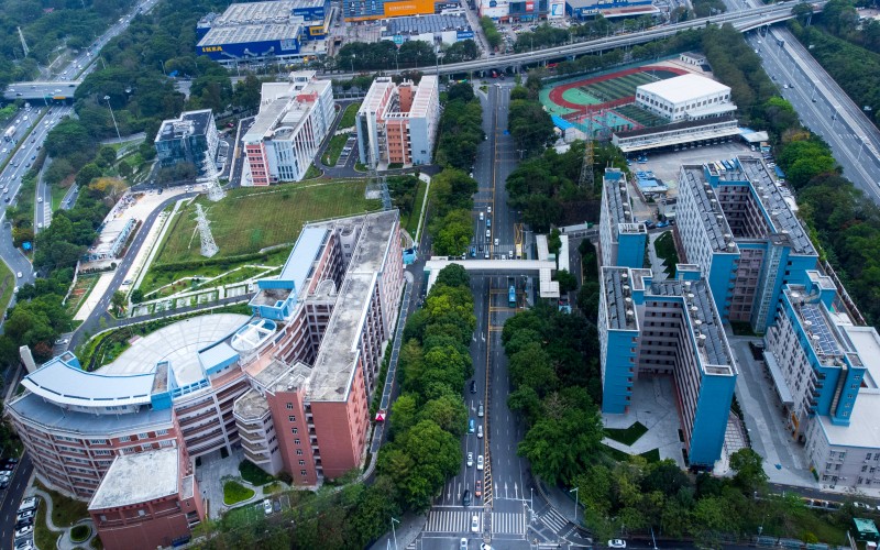 广东新安职业技术学院_校园风光_学校景色