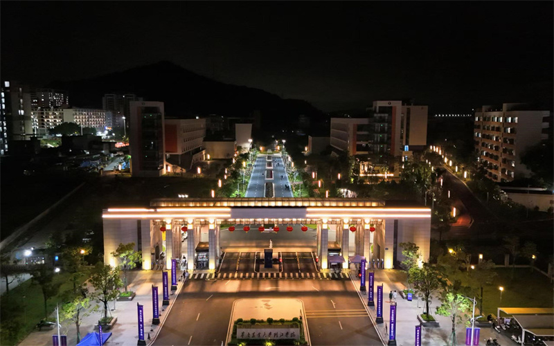 华南农业大学珠江学院_校园风光_学校景色