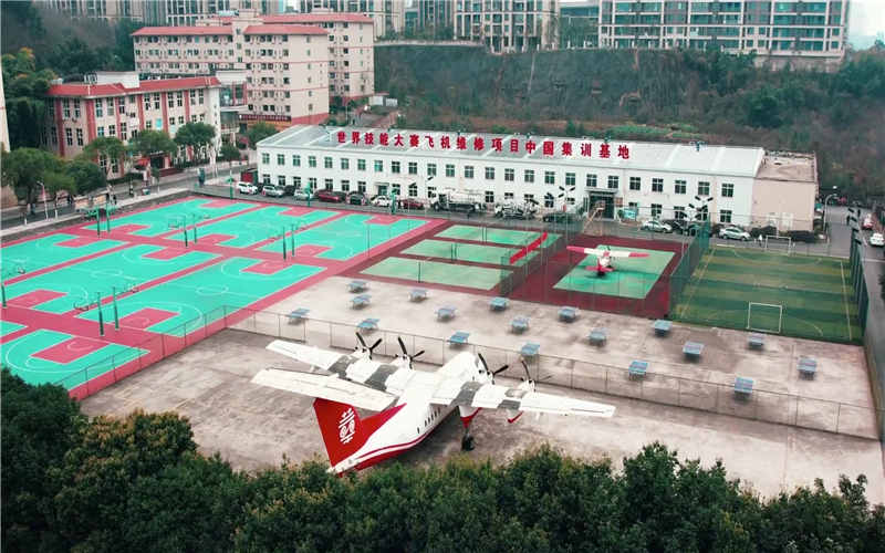重庆城市职业学院_校园风光_学校景色