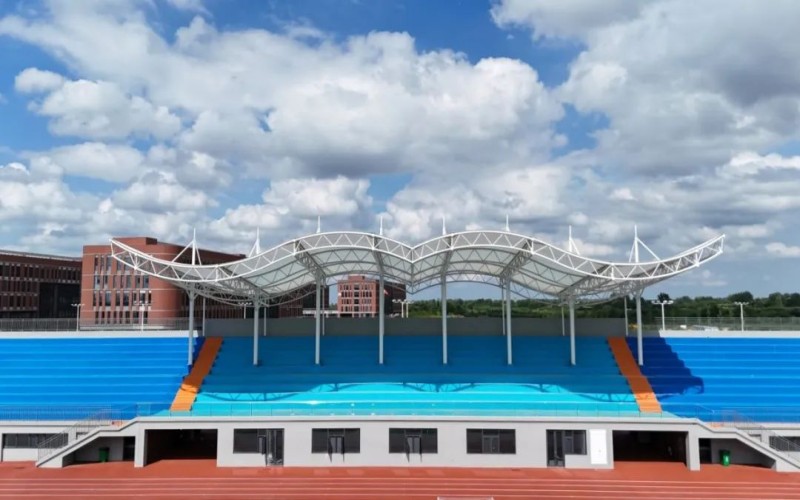 信阳科技职业学院_校园风光_学校景色