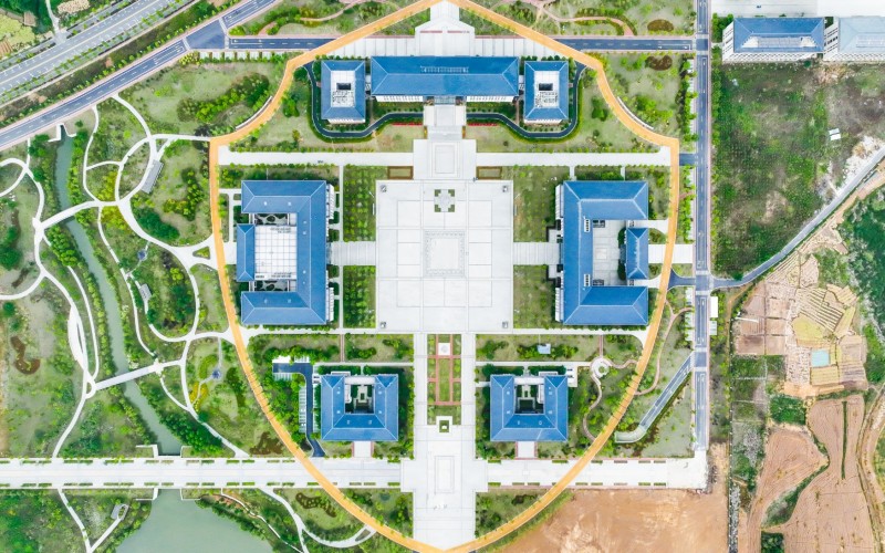安徽公安学院_校园风光_学校景色