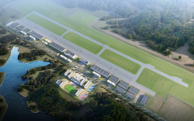 江西航空职业技术学院_校园风光_学校景色