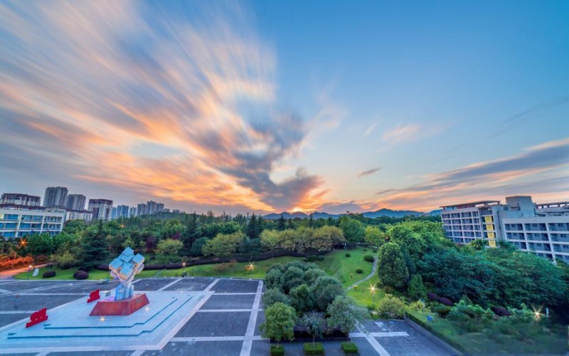 重庆电子工程职业学院_校园风光_学校景色