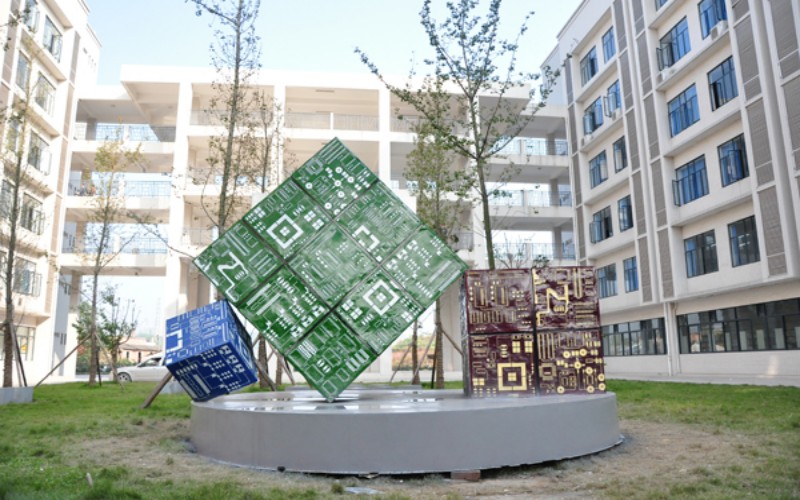 重庆电子工程职业学院_校园风光_学校景色