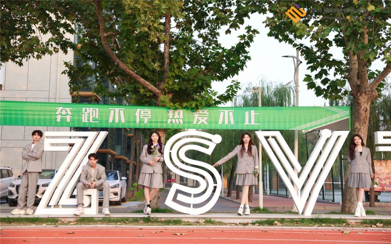 郑州软件职业技术学院_校园风光_学校景色