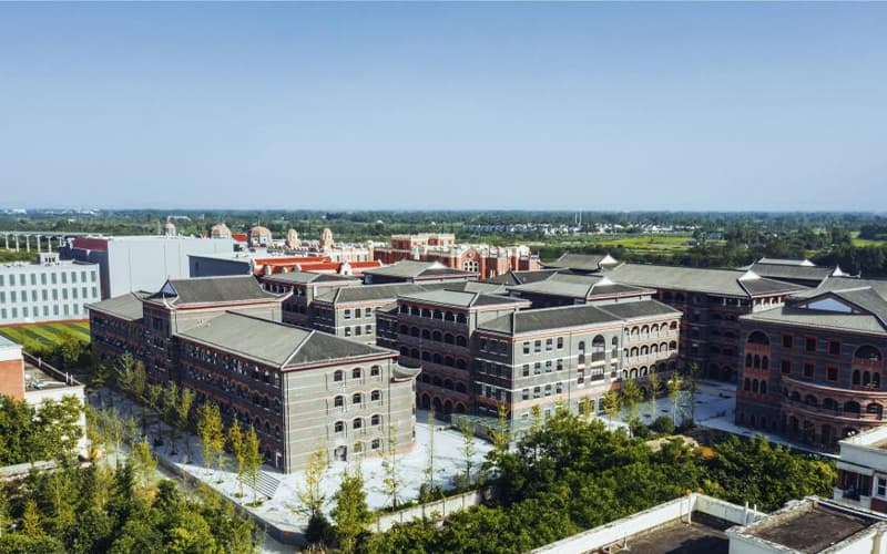 四川电影电视学院_校园风光_学校景色
