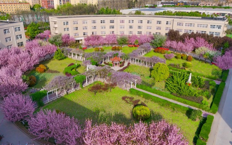 西安财经大学行知学院_校园风光_学校景色