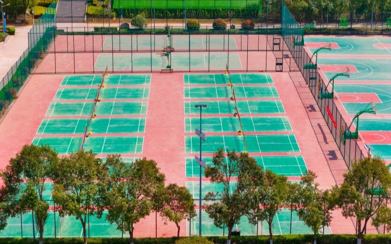 西安财经大学行知学院_校园风光_学校景色