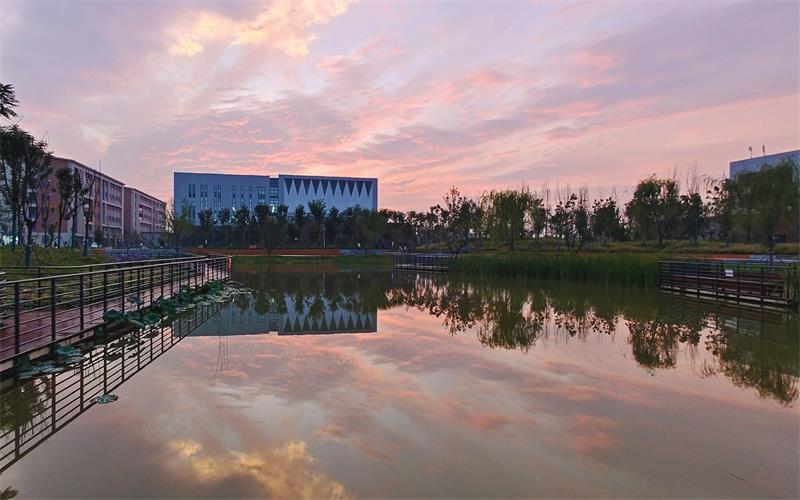 聊城大学东昌学院_校园风光_学校景色