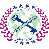 西北大学现代学院_校徽_logo