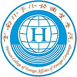 云南外事外语职业学院_校徽_logo